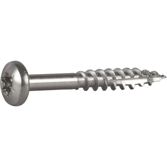 ESSVE ESSDRIVE Träskruv 4 mm Ø, RF, A2, 200-pack 30 mm