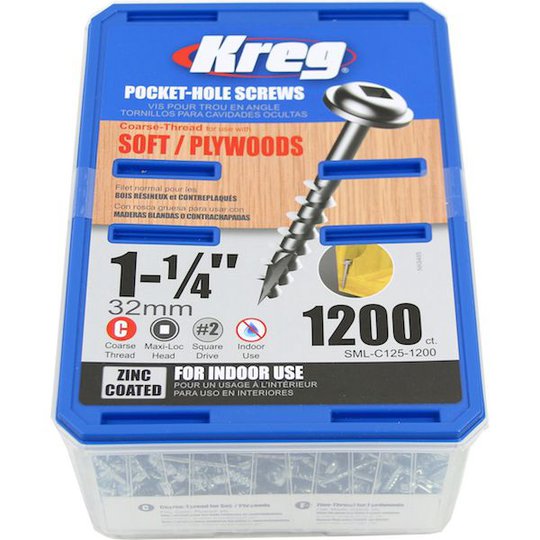 Kreg SML-C125-1200 Skruv 32 mm 1200-pack