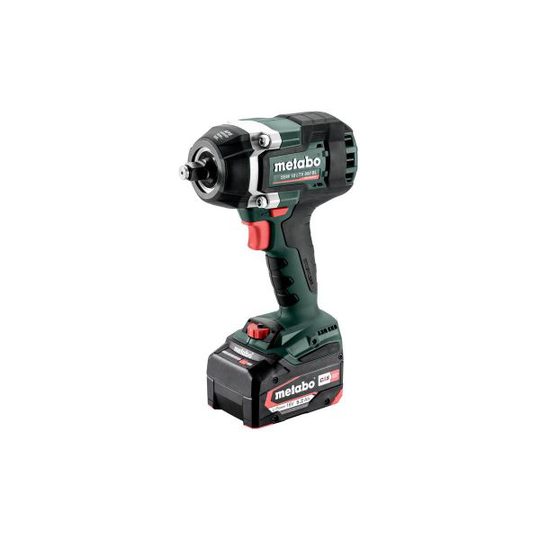 Metabo SSW 800 18 LTX BL Mutterdragare med batteri och laddare