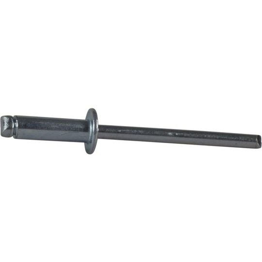 ESSVE 65505 Blindnit stål/stål, kullrigt huvud, öppen 3,2 x 6 mm, 875-pack