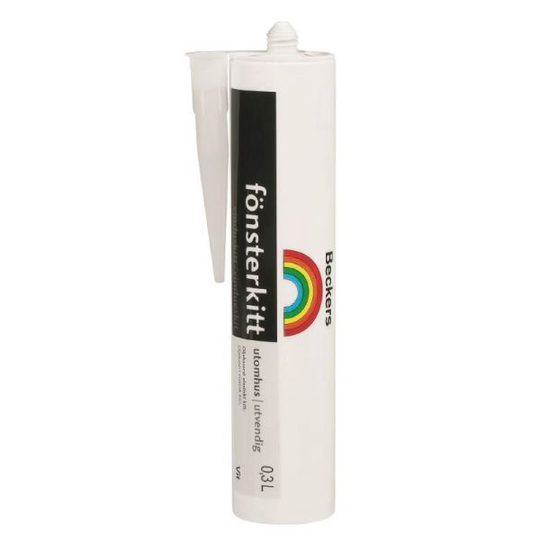 Beckers 040530 Fönsterkitt vit 0,3 l