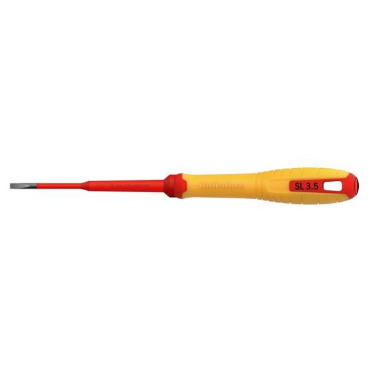 Hultafors 445055 Skruvmejsel för spårskruv, isolerad 1000 volt SL 0,6x3,5x100 VDE