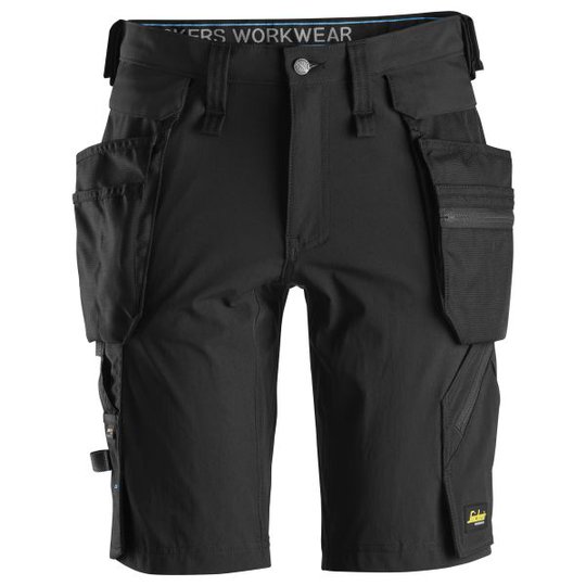 Snickers 6108 LiteWork Shorts svart C44