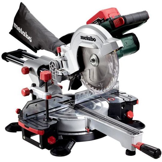 Metabo KGS 18 LTX 216 Kap- och geringssåg med 5,5Ah batterier och laddare