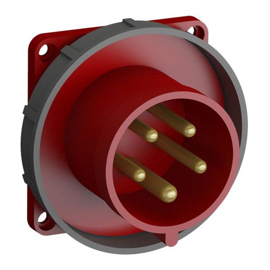 ABB 2CMA102399R1000 Panelintag snabbansluten, vibrationsbeständig Rak, 5-polig, 32 A