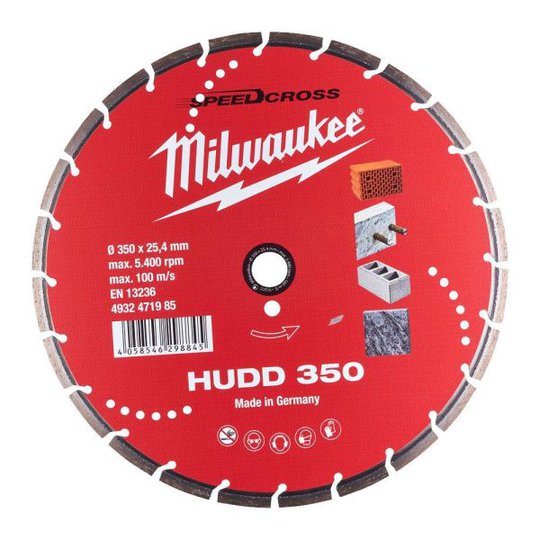 Milwaukee Speedcross Diamantskiva HUDD