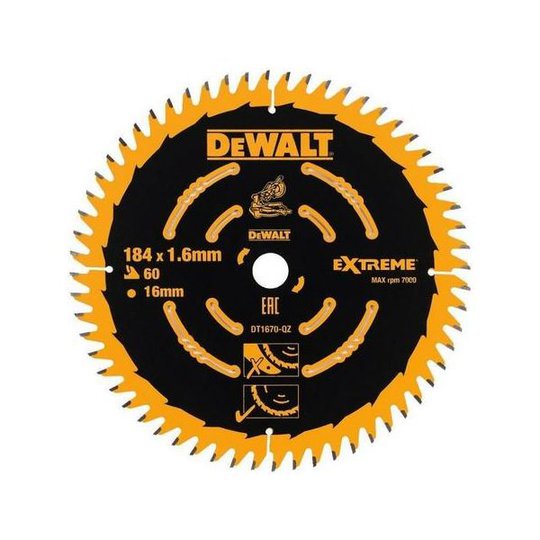 Dewalt DT1670 Sågklinga 60T