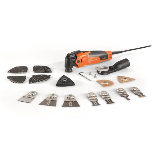 Fein MultiMaster MM 500 Plus Top Multiverktyg med tillbehör, 350 W