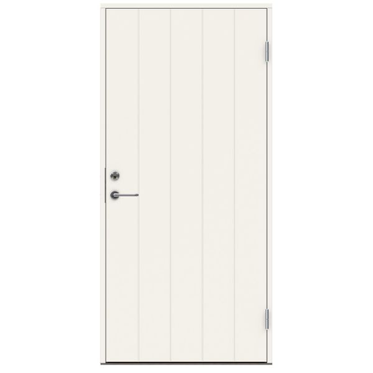 Swedoor P-100 Ytterdörr vit (S 0502-Y) 2080x888 mm