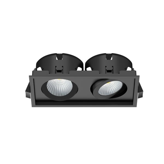 Westal WLD Reko II Downlight 14 W, 1560 lm, svart 3000 K