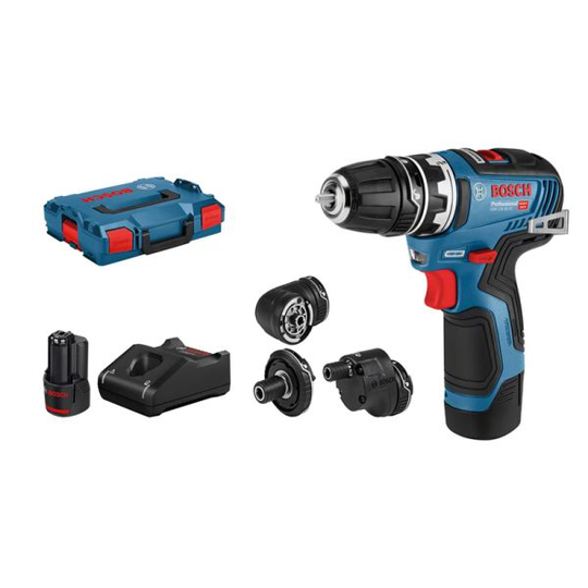 Bosch GSR 12V-35 FC Skruvdragare med batteri och laddare
