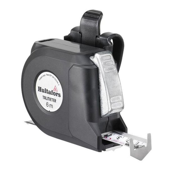 Hultafors TALMETER Måttband 6 m
