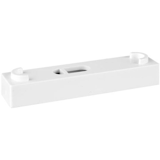 Faluplast 16700 Distanskloss 10 x 70 mm, för dubbelklämma, vit