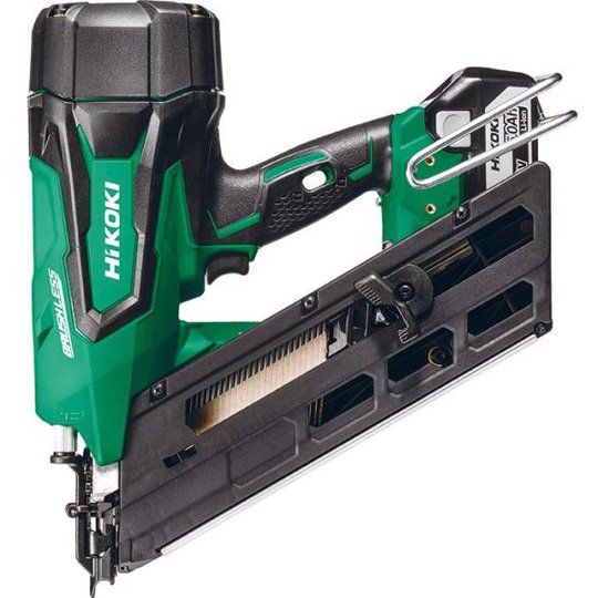 HiKOKI NR1890DBCL Spikverktyg med 5,0Ah batterier och laddare