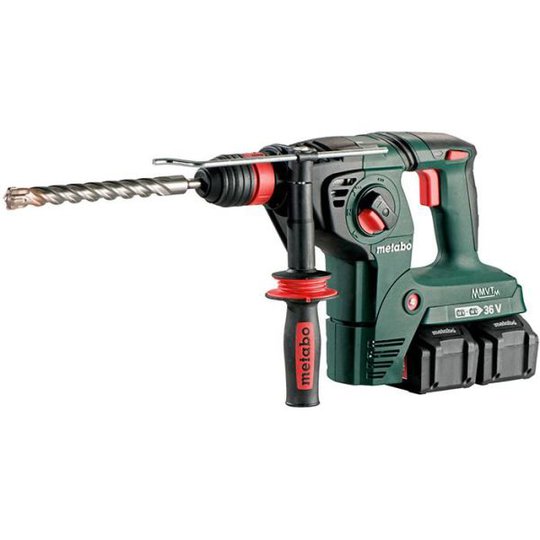 Metabo KHA 36-18 LTX 32 Kombihammare med 5,2Ah batterier och laddare