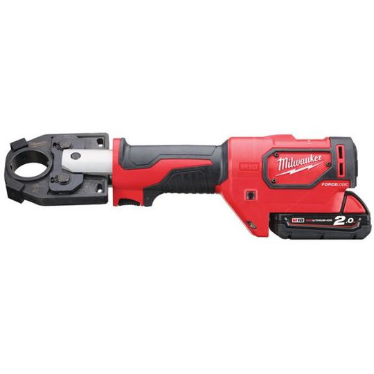 Milwaukee M18 HCCT-201C Pressmaskin med batterier och laddare