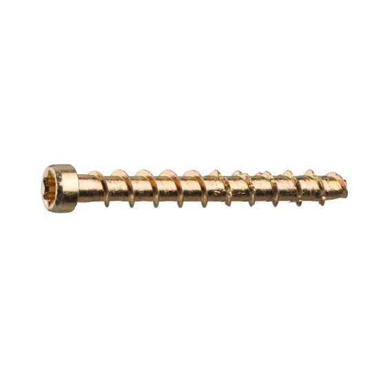 Grabber CTX40CH200 Betongskruv för lister & socklar 4,5 x 40 mm, Gul 200-pack