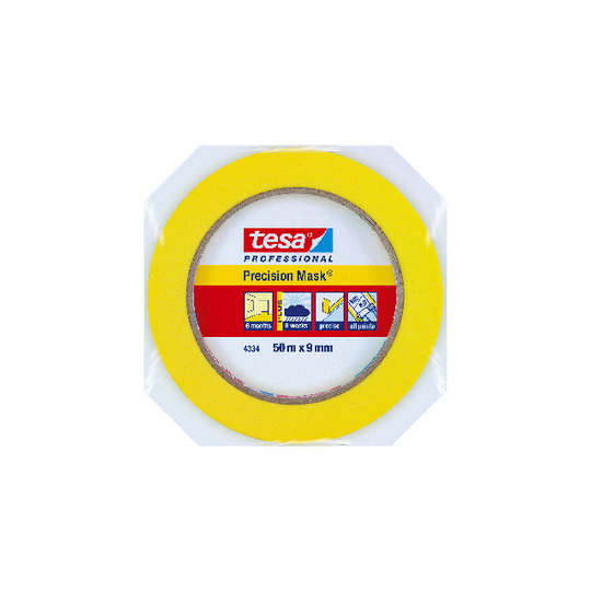 MASKERINGSTEJP PRECISION MASK 4334 TESA 19MMX50M | Beijerbygg Byggmaterial