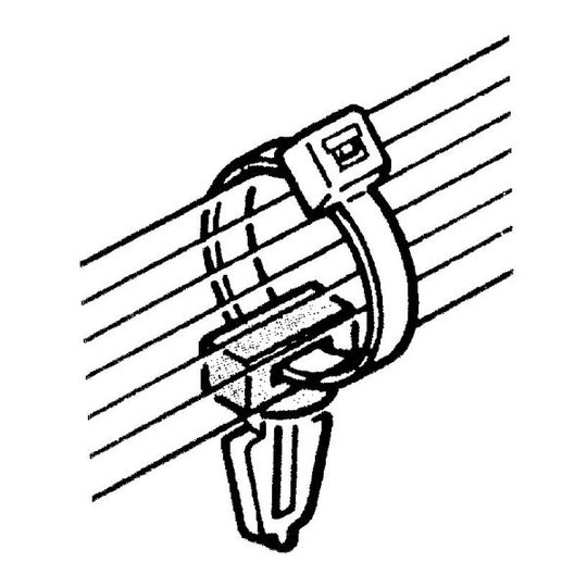 Hellermann Tyton 151-01600 Ankare 15,8 x 10,2 mm, 100-pack