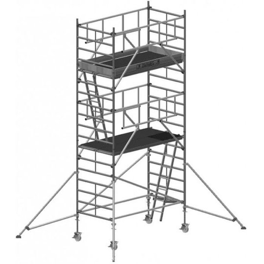 Zarges Z600 S-Plus Safetyställning 0,75x2,50x4,45 meter