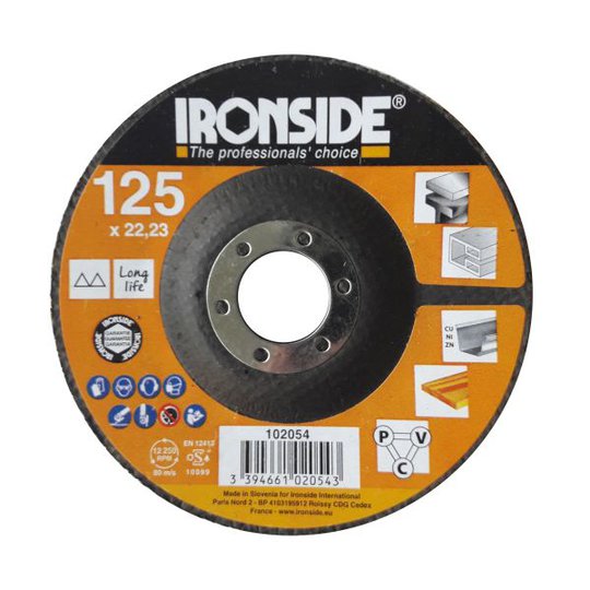 Ironside 102054 Lamellrondell för polering Grov