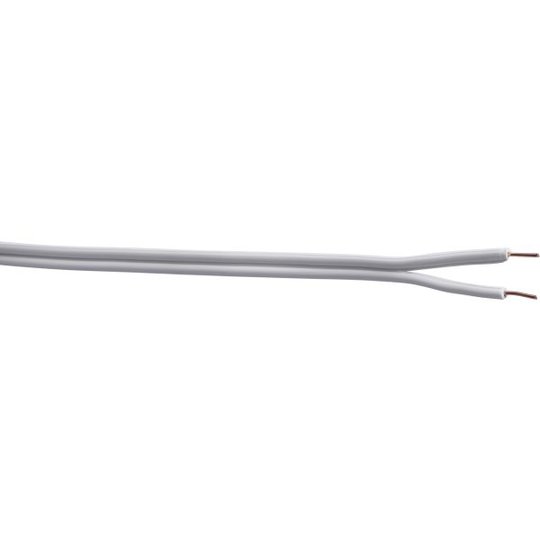 Gelia EKUA2LO7V100 Kabel vit EKU 2x0.7 mm², 100 m i bobin