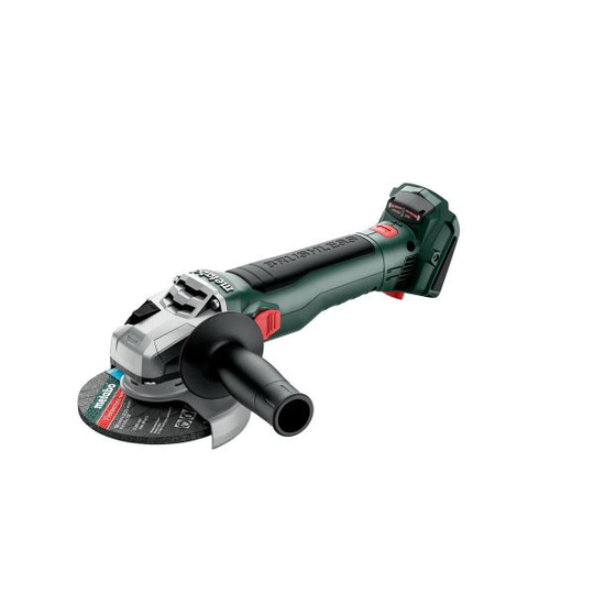 Metabo W 18 LT BL 11-125 Vinkelslip utan batteri och laddare
