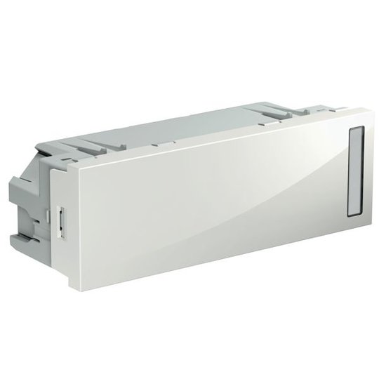 Schneider Electric INS68000 Kopplingsbox med lock och etikettfönster Vit