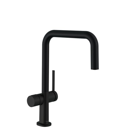 Hansgrohe Talis M54 U 220 Köksblandare med U-pip, diskmaskinavstängning Svart