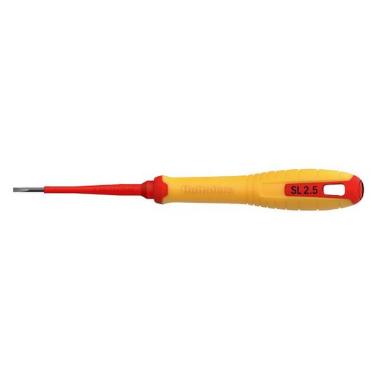 Hultafors 445035 Skruvmejsel för spårskruv, isolerad 1000 volt SL 0,4x2,5x75 VDE