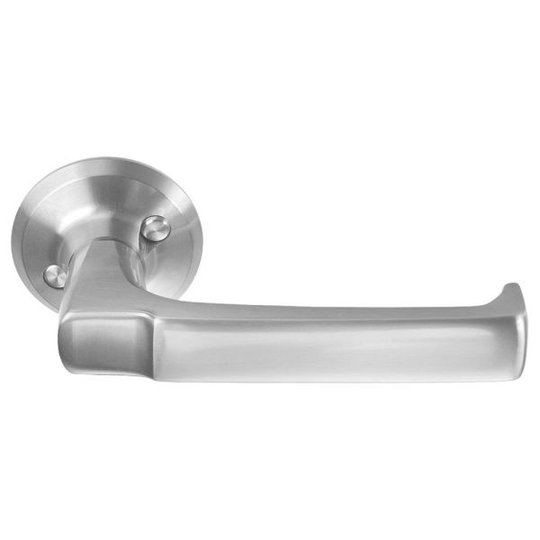 ASSA 6647 Dörrhandtag PP, 40-75 mm, 2-pack Mattkrom