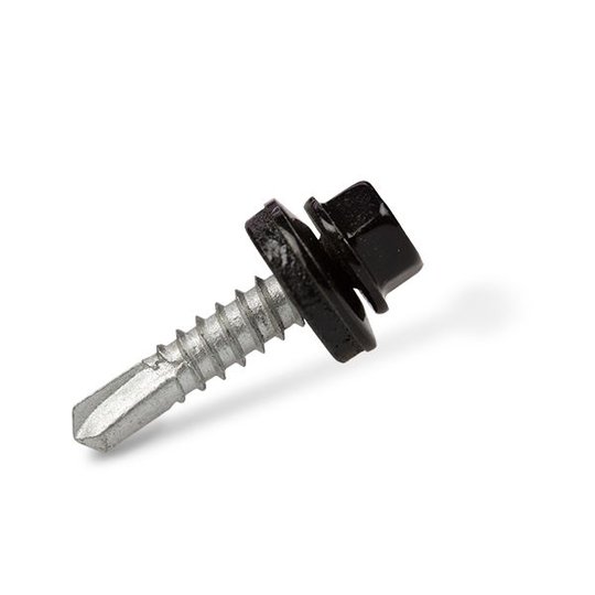 Ejot 840208 Byggskruv JT2 6,5 x 50 SVART 9011 C3 TRÄ 150-pack