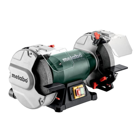 Metabo DSD 200 Bänkslip 750 W