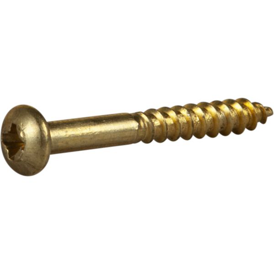 ESSVE 525080 Träskruv TKX, mässing 3 x 25 mm, 10-pack