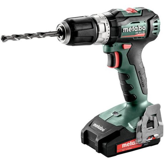 Metabo SB 18 L BL Slagborrmaskin med 2,0Ah batterier och laddare