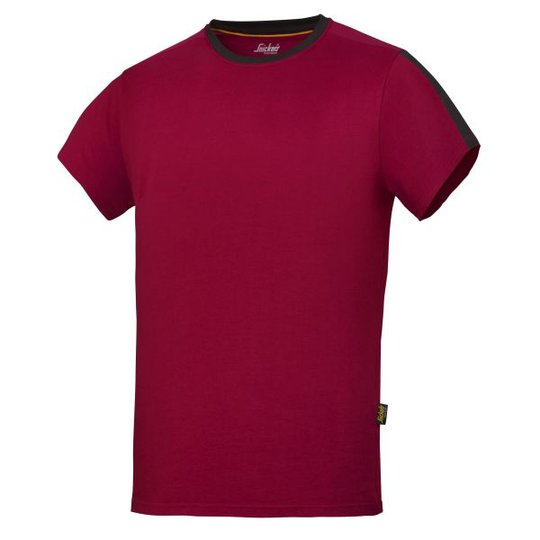Snickers 2518 AllroundWork T-shirt röd XS