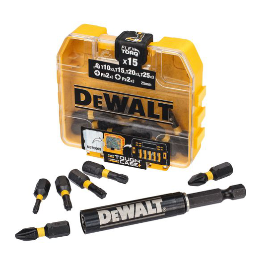 Dewalt DT70577T-QZ Torsionbitssats 16 delar