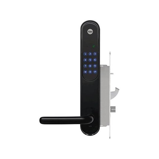 Yale Doorman S-P V2N Låssats Svart