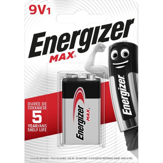 Energizer Max Batteri 9 V