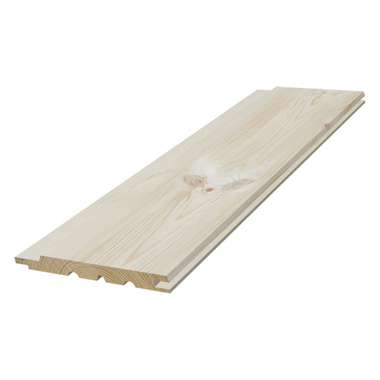 13X120 MM SPÅRPANEL FURU | Beijerbygg Byggmaterial