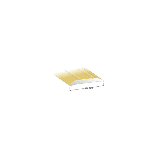 SKARVLIST 25MM GULD 200CM | Beijerbygg Byggmaterial