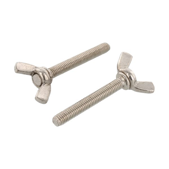 Schäfer & Peters 031644 10 Vingskruv Ø4 mm, A4 syrafast, 100-pack Ø4 x 10 mm