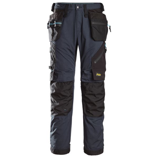 Snickers 6210 LiteWork Arbetsbyxa marinblå/svart, med stretch 40