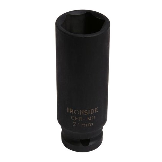 Ironside 116190 Krafthylsa 1/2", längd 80 mm 17 mm