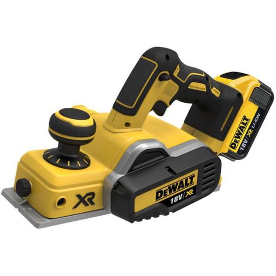 Dewalt DCP580P2 Hyvel med batterier och laddare