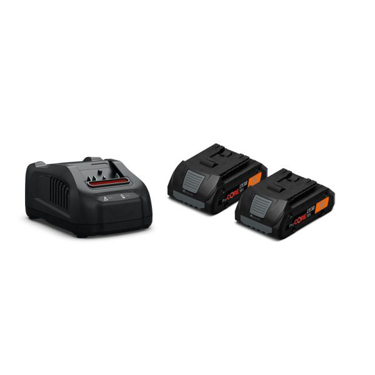 Fein 92604228010 Laddpaket 2 st ProCORE 4,0 Ah och laddare