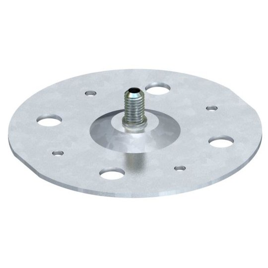 Obo Bettermann 5208017 Fotplatta med M8-gängad tapp