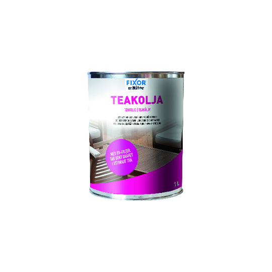 TEAKOLJA NITOR 1L | Beijerbygg Byggmaterial