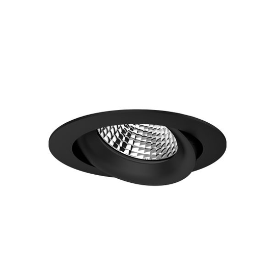 Westal WLD-R74 Downlight tilt, 6 W 2700 K, 390 lm, Svart, 60°