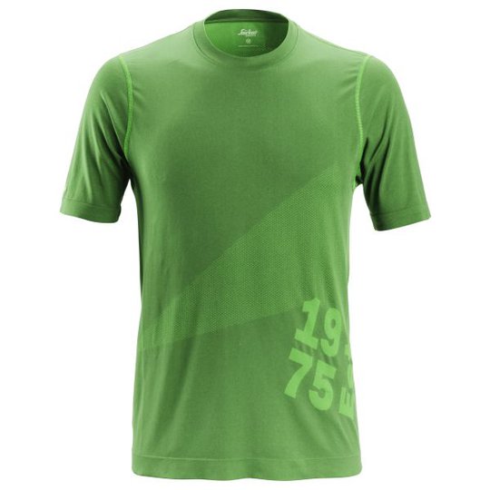 Snickers 2519 FlexiWork T-shirt grön XS